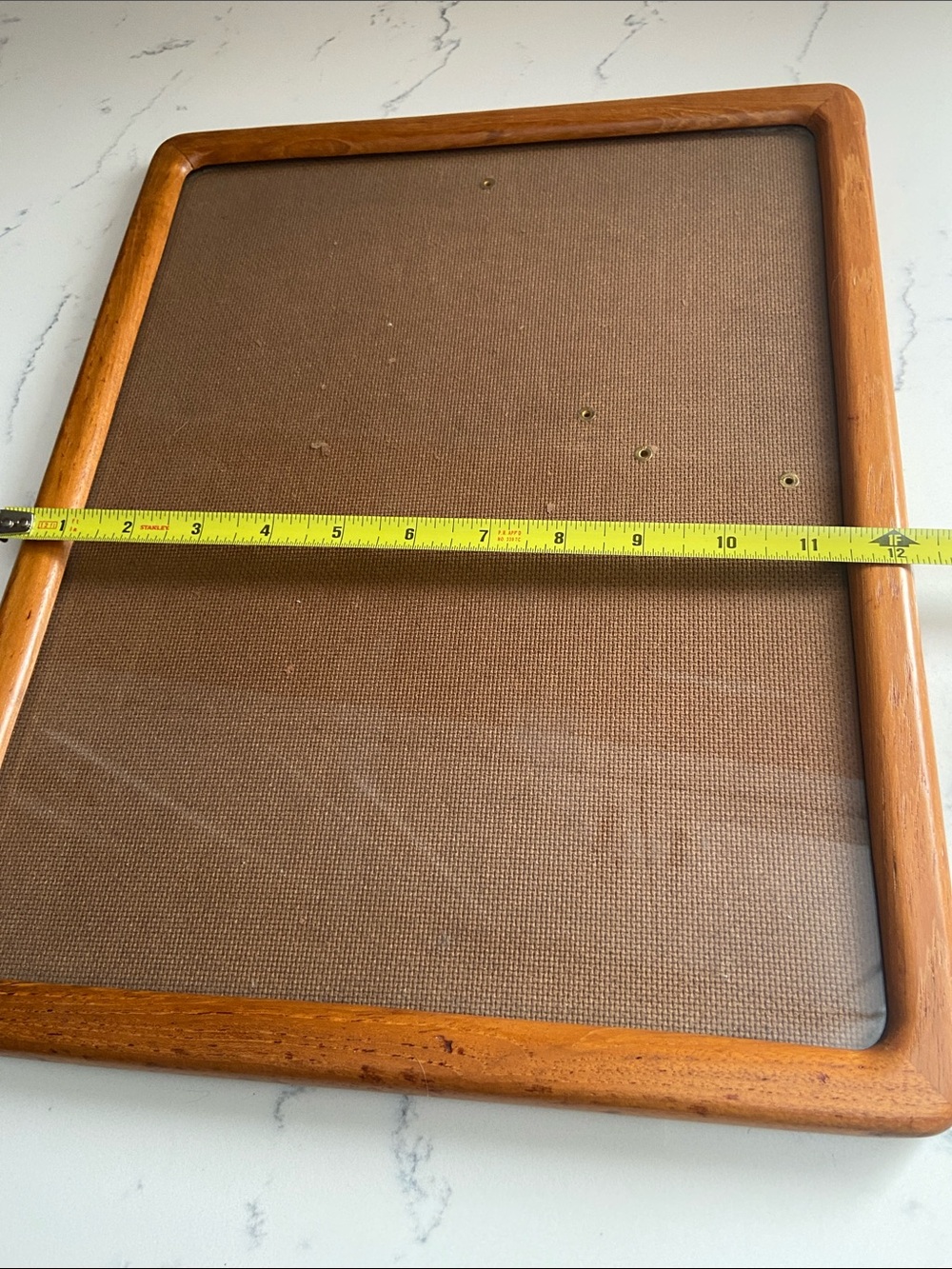 Vintage Mid Century Modern Wood Picture Frame 12x15 - Picture 5 of 7